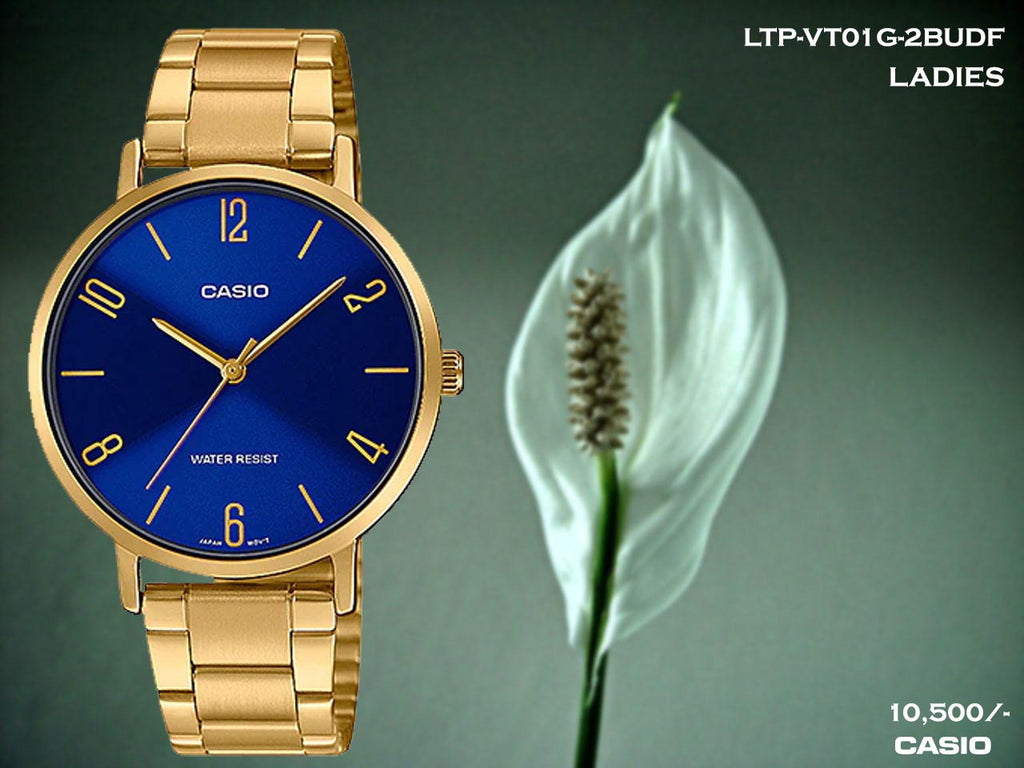 Casio Ladies Timepiece LTP-VT01G-2BUDF