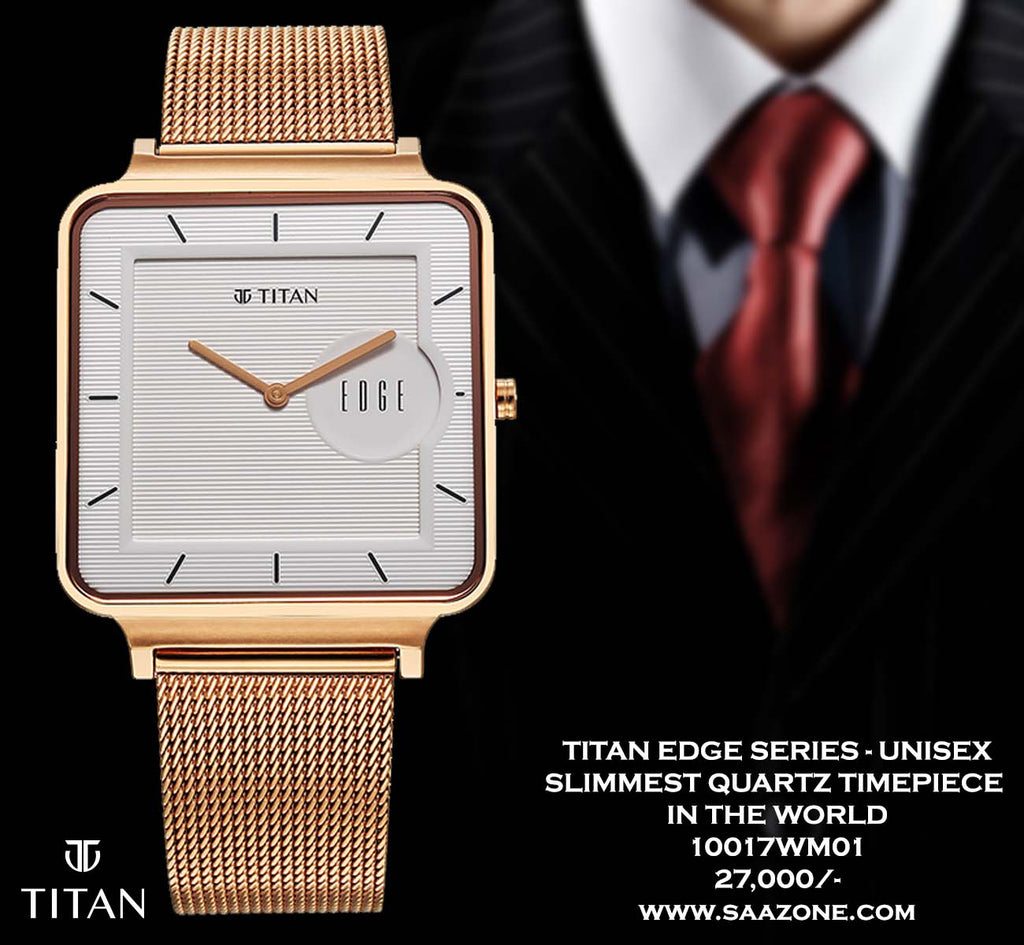 Titan Edge For Men 10017WM01