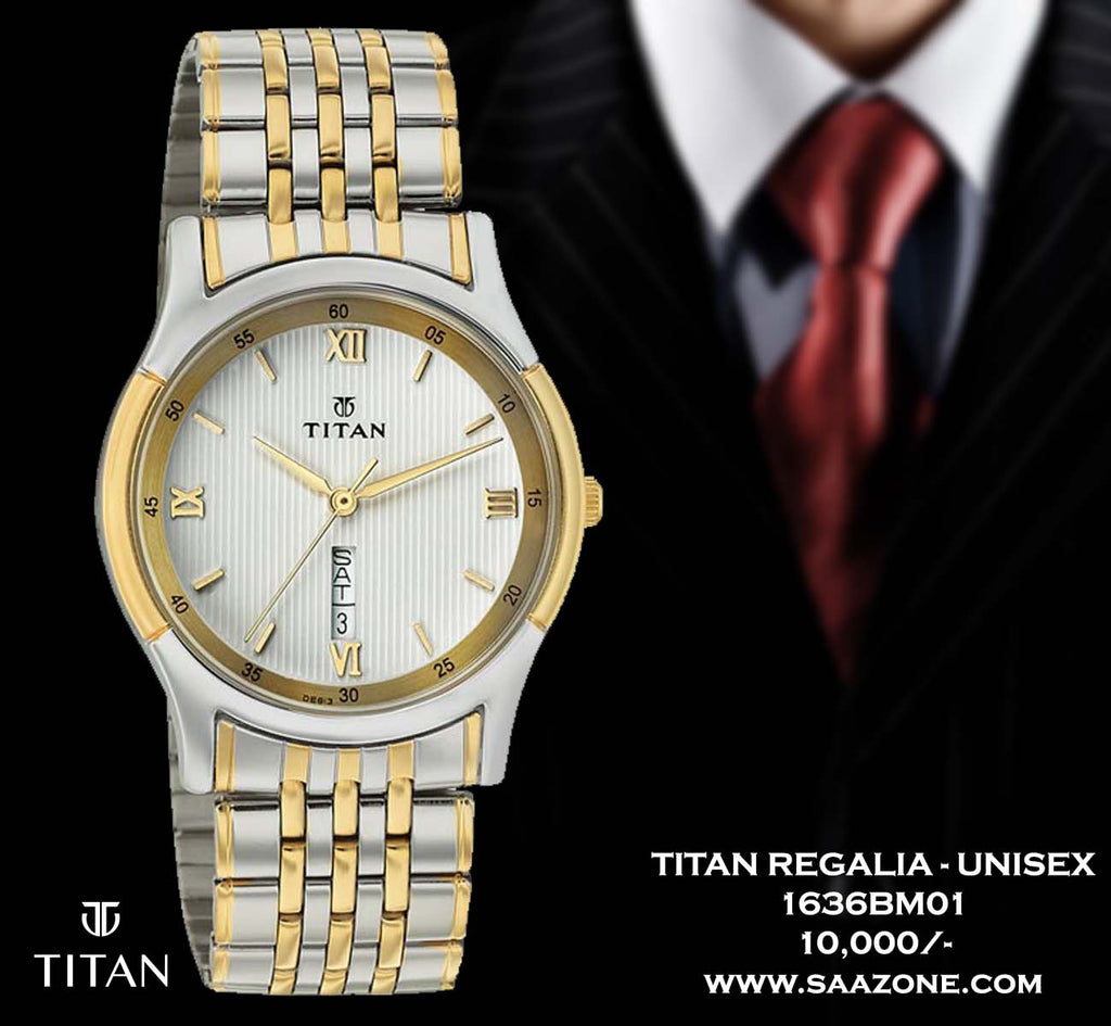 Titan Quartz Unisex 11636BM01