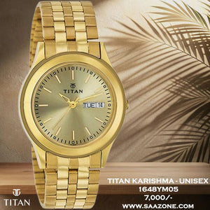 Titan Champagne Dial for Men 1648YM05