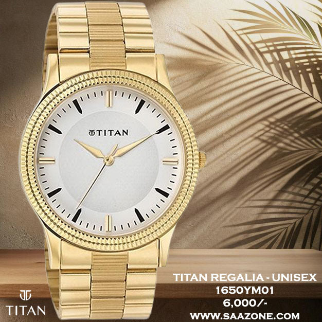 Titan Quartz Silver Dial for Men 1650YM01