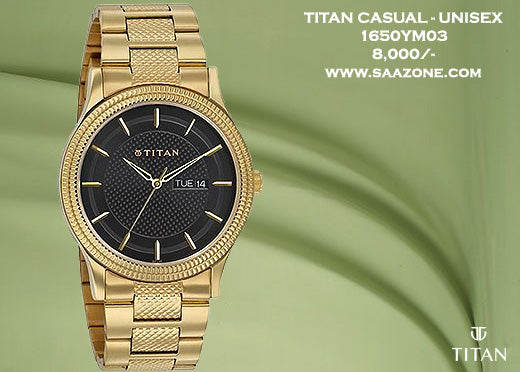 Titan White Dial for Men 1650YM03
