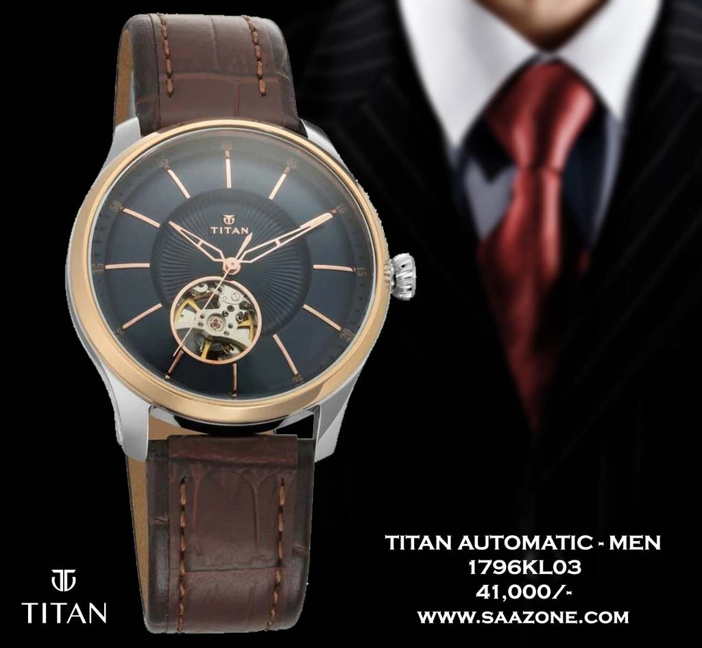 Titan Magnate Automatic For Men 1796KL03