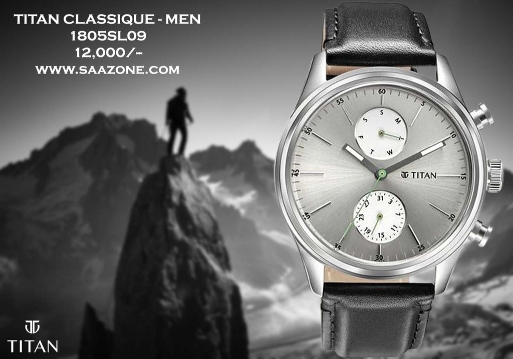 Titan Quartz Analog for Men 1805SL09