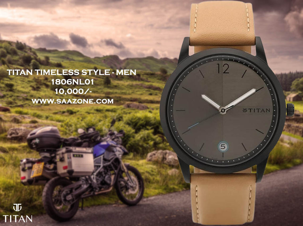 Titan Refined Anthracite Dial for Men  1806NL01