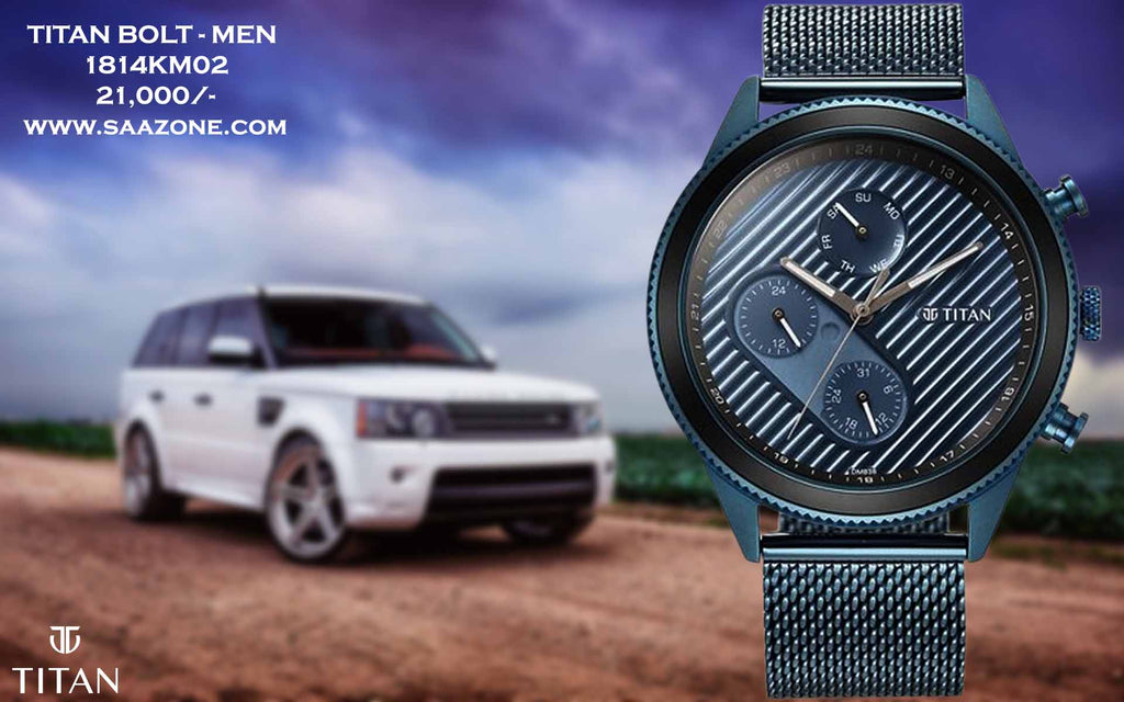 Titan Quartz Analog for Men 1814KM02