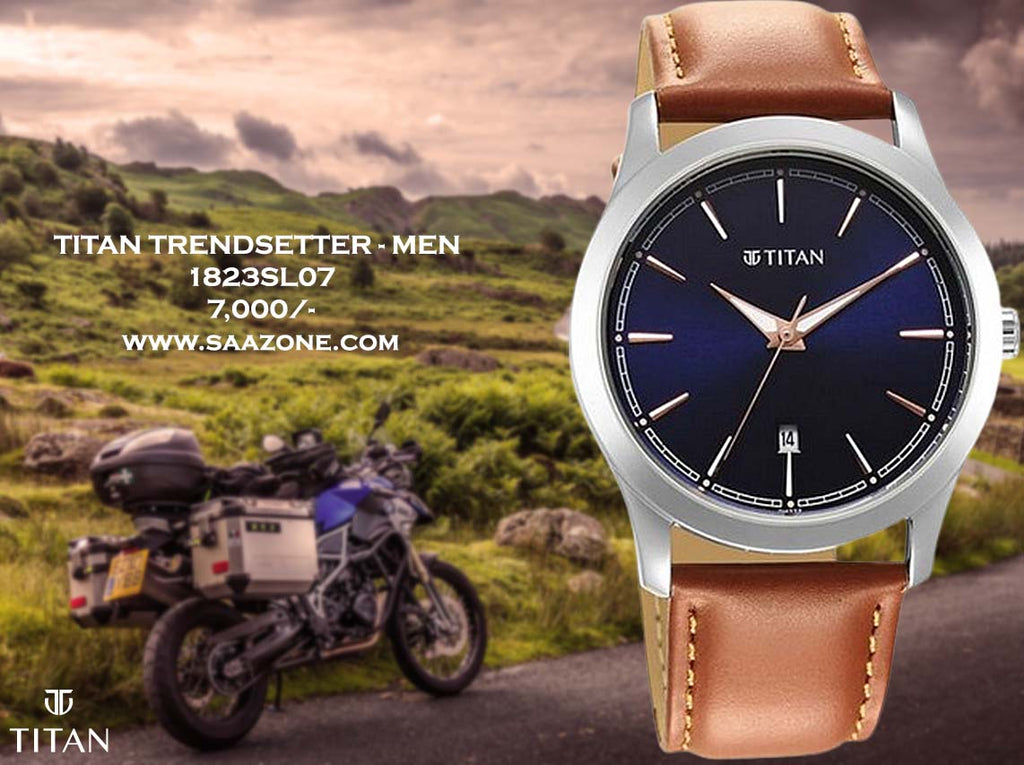 Titan Quartz Analog for Men 1823SL07