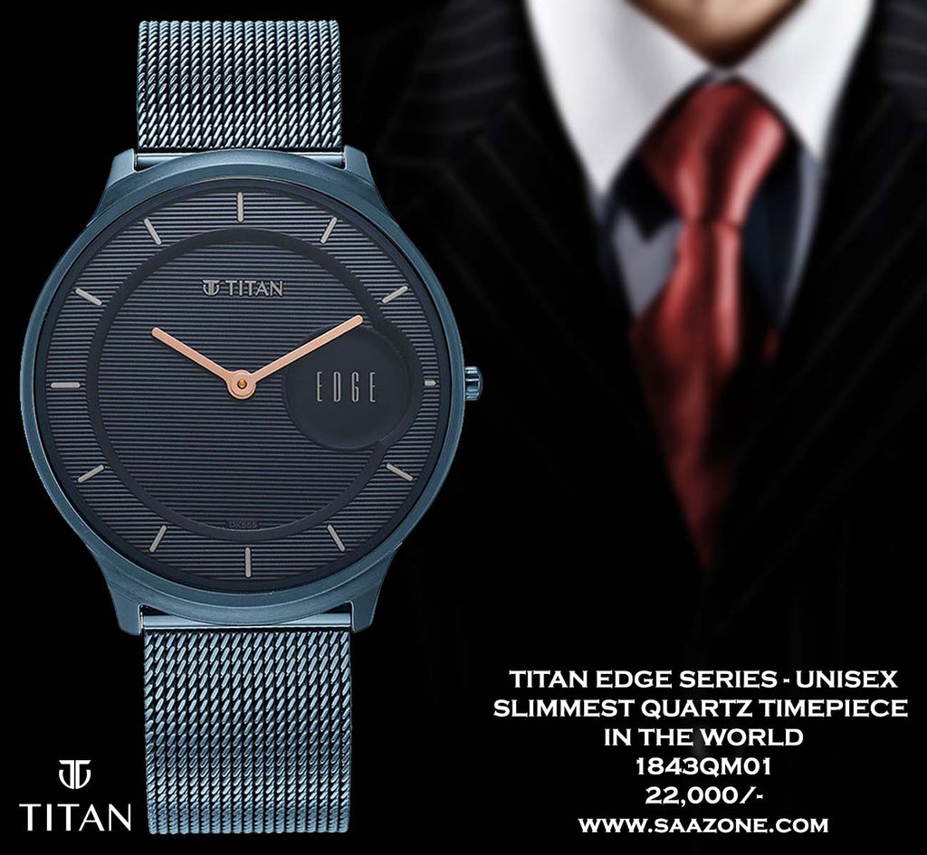 Titan Edge Unisex 1843QM01