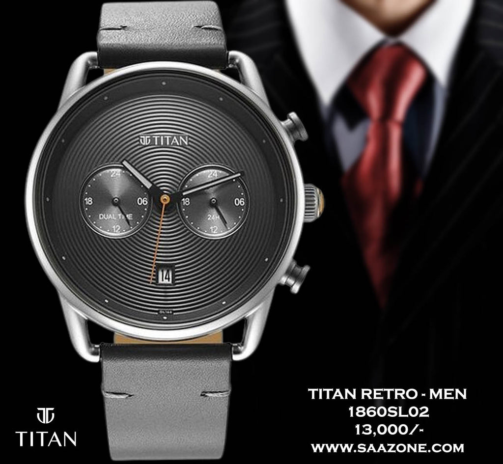 Titan Retro Quartz for Men 1860SL02