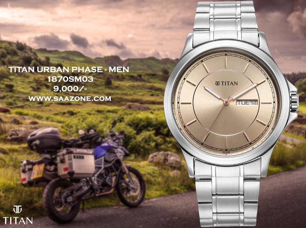 Titan Quartz Analog for Men 1870SM03