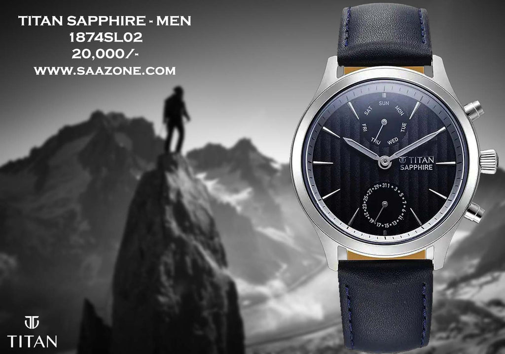 Titan Sapphire Multifunction for Men 1874SL02
