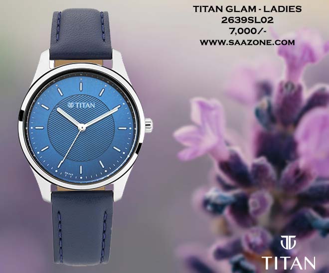 Titan Workwear Blue Dial 2639sl02
