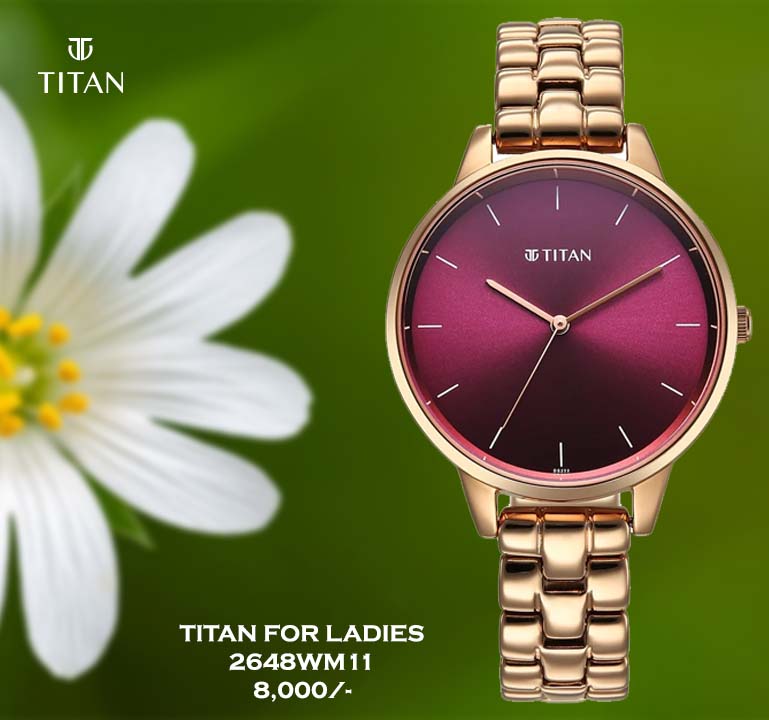 Titan Neo Quartz For Ladies 2648WM11