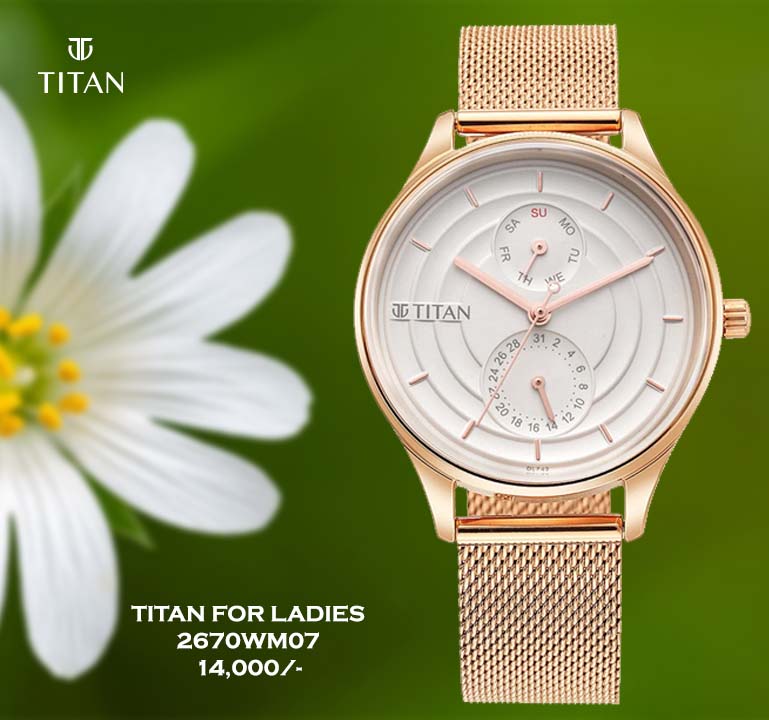 Titan Neo Workdays Silver Dial for Ladies 2670WM07