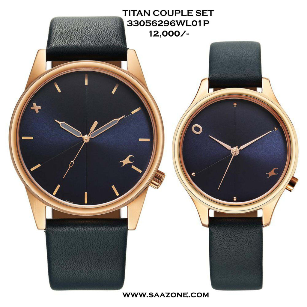 Titan Fastrack Couple Set 33056296WL01P