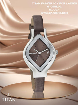Fastrack Brown Dial for Ladies 6109SL02