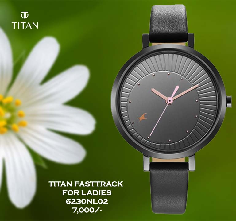 Fastrack Style Up Black Dial for Ladies 6230NL02