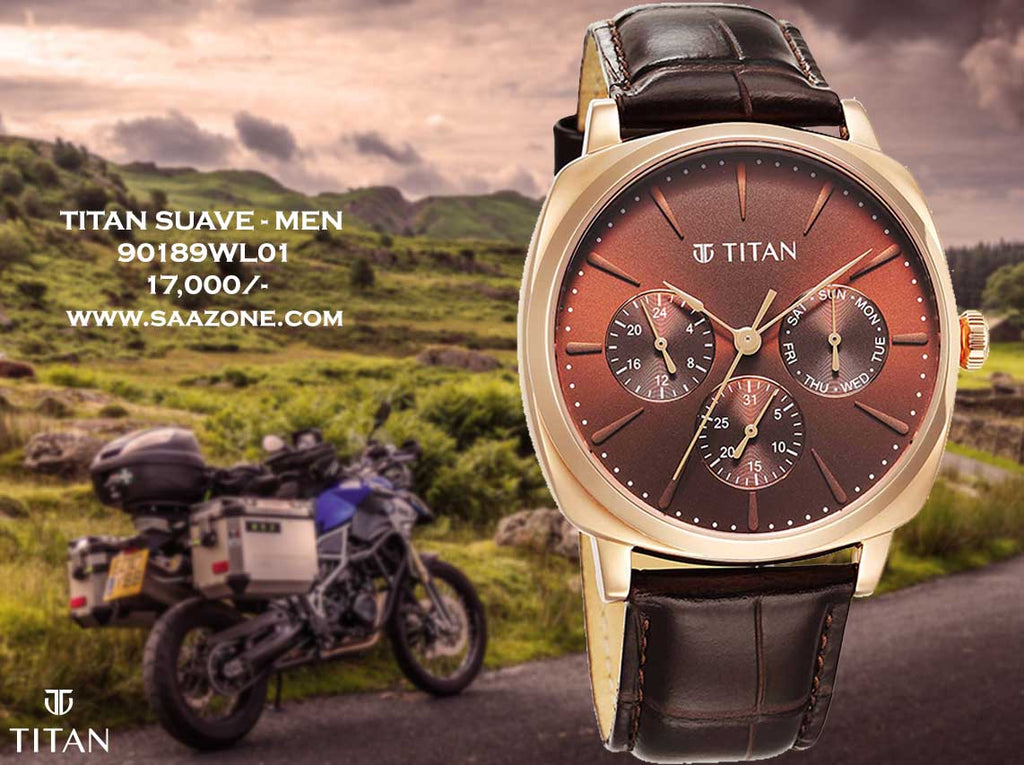 Titan Classique Suave Quartz for Men 90189WL01