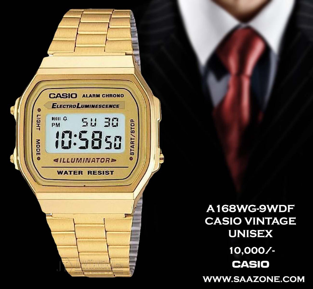 Casio Vintage Casio A 168WG 9
