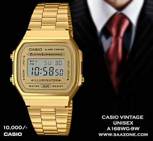 Casio Vintage A168WG-9W