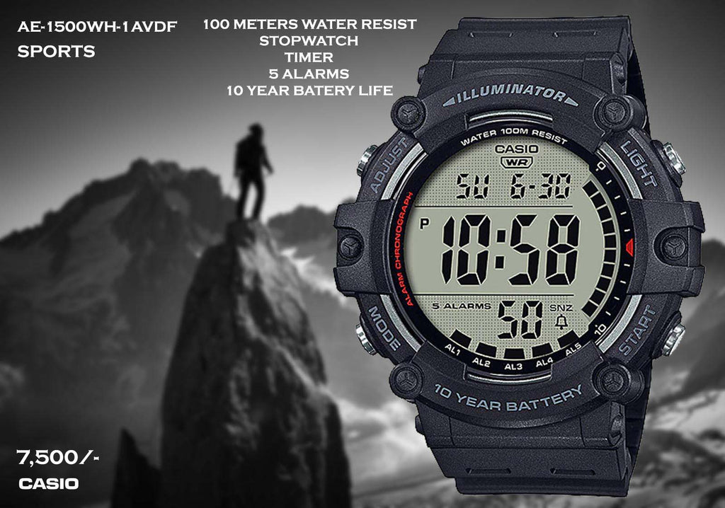 Casio Sport AE-1500WH-1AVDF