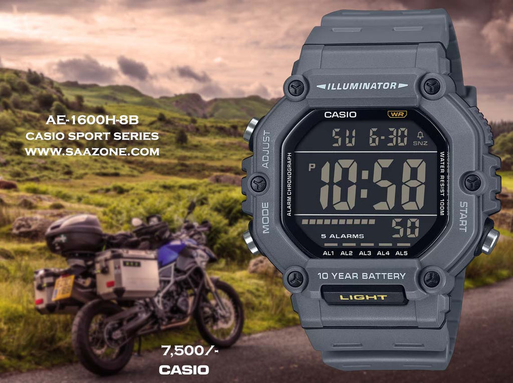 Casio Sport AE-1600H-8B
