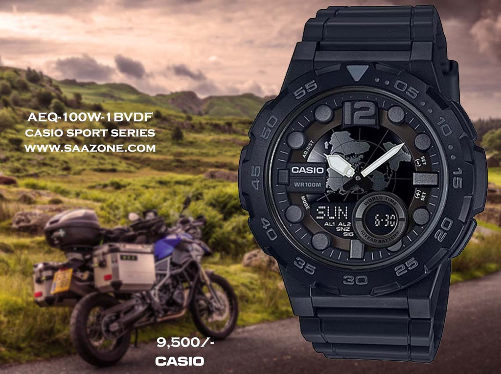 Casio Sport Timepiece for Men AEQ-100W-1BVDF