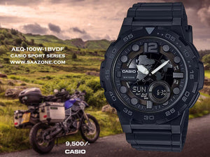 Casio Sport Timepiece for Men AEQ-100W-1BVDF