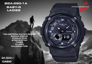 Casio G-SHOCK BABY G FOR LADIES BGA-280-1A