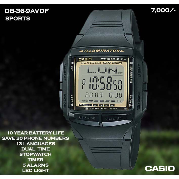 Casio Sport DB-36-9AVDF