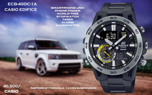 Casio Edifice for Men SOSPENSIONE ECB-40DC-1A
