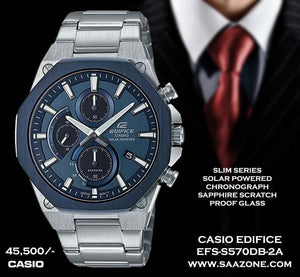 Casio Edifice for Men Solar Powered EFS-S570DB-2A