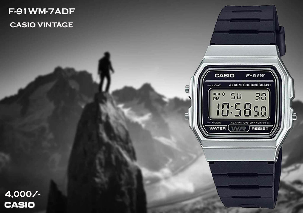 Casio F91 Series F-91WM-7A