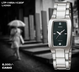Casio Ladies Enticer Steel Belt LTP-1165A-1C2DF