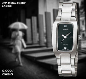 Casio Ladies Enticer Steel Belt LTP-1165A-1C2DF