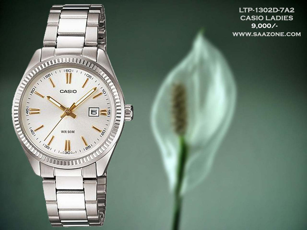 Casio Ladies Steel Belt LTP-1302D-7A2VDF