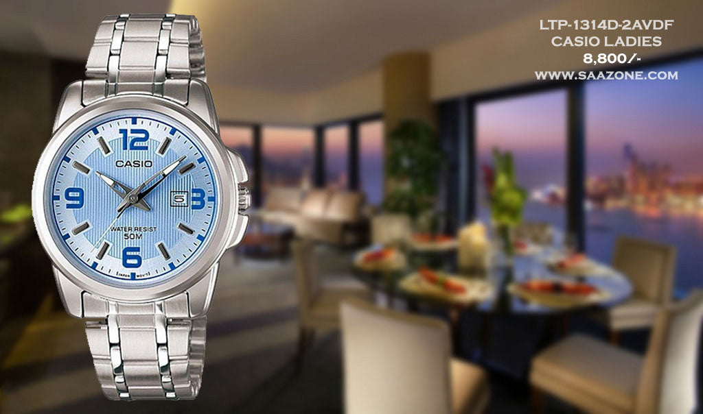 Casio Ladies Timepiece LTP-1314D-2AVDF