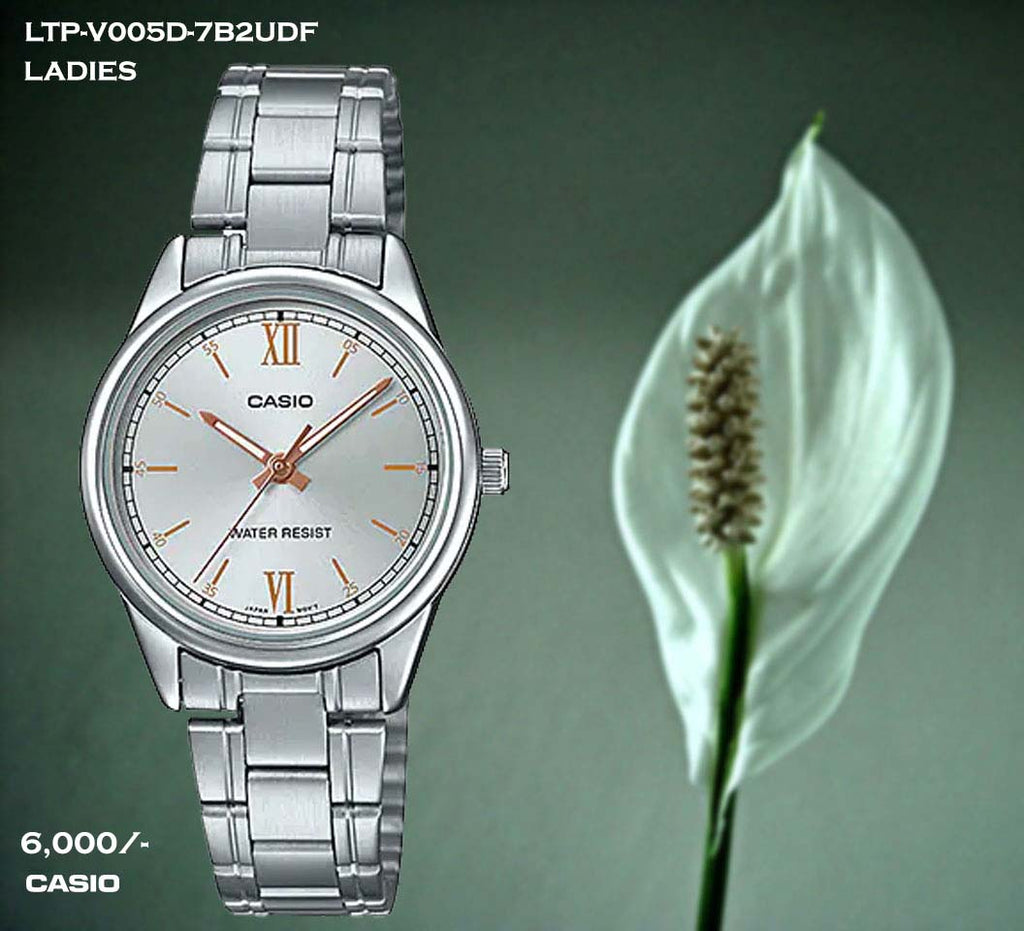 Casio Ladies Stainless Steel Belt  LTP-V005D-7B2
