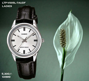Casio Ladies Leather Belt LTP-V005L-7A