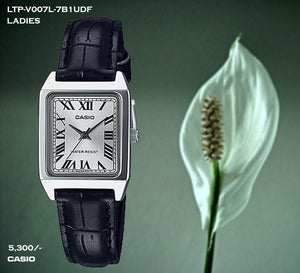 Casio Ladies Leather Belt LTP-V007L-7B1