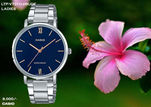 Casio Ladies Timepiece LTP-VT01D-2BUDF