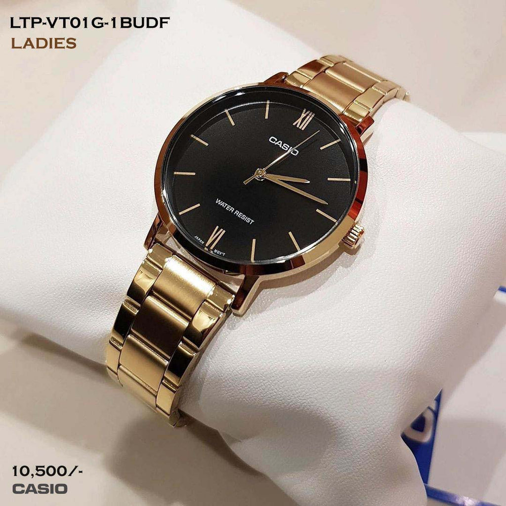 Casio Ladies Timepiece LTP-VT01G-1BUDF