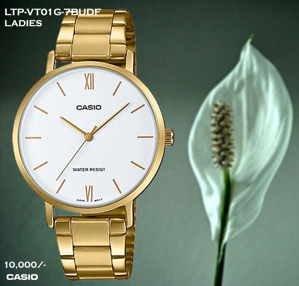 Casio Ladies Timepiece LTP-VT01G-7BUDF