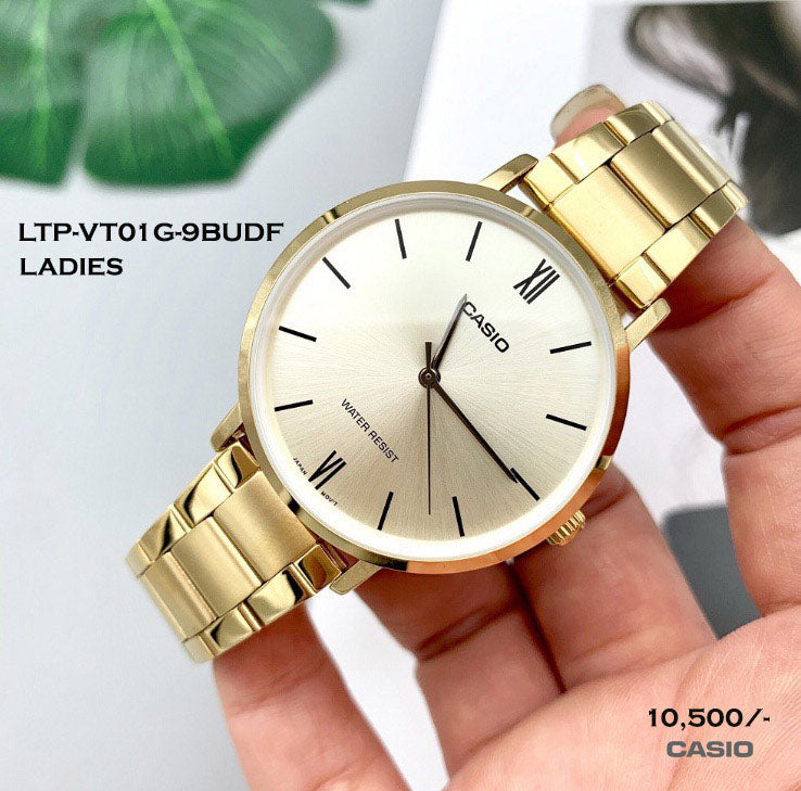 Casio Ladies Timepiece LTP-VT01G-9BUDF