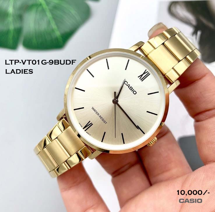Casio Ladies Timepiece LTP-VT01G-9BUDF