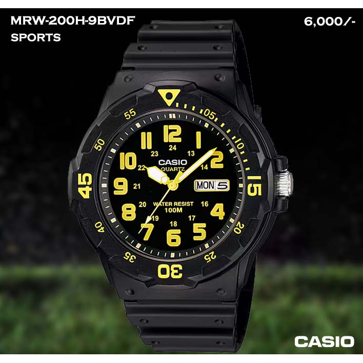 Casio Sport MRW-200H-9BVDF