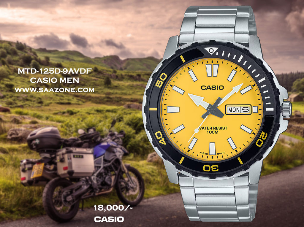 Casio Men Enticer Series MTD-125D-9A