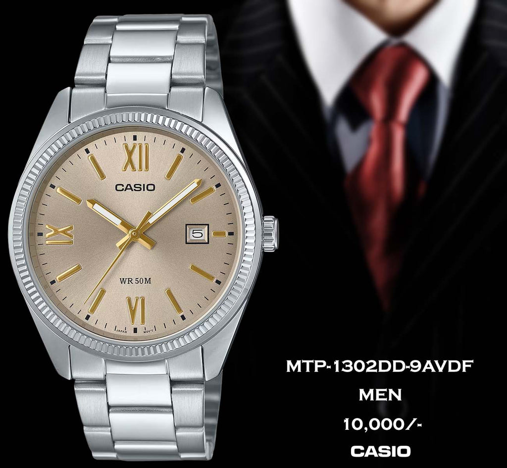 Casio Men Stainless Steel Belt MTP-1302DD-9AVDF - LIMITED EDITION