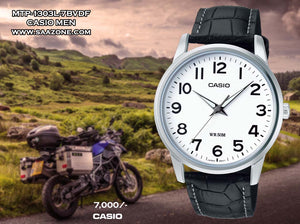 Casio Men Leather Belt  MTP-1303L-7BVDF