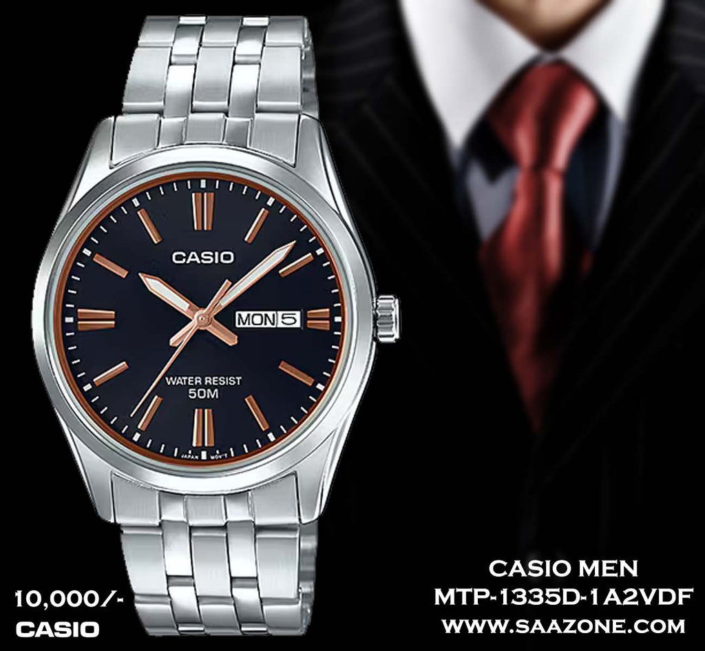 Casio Men Stainless Steel Belt MTP-1335D-1A2